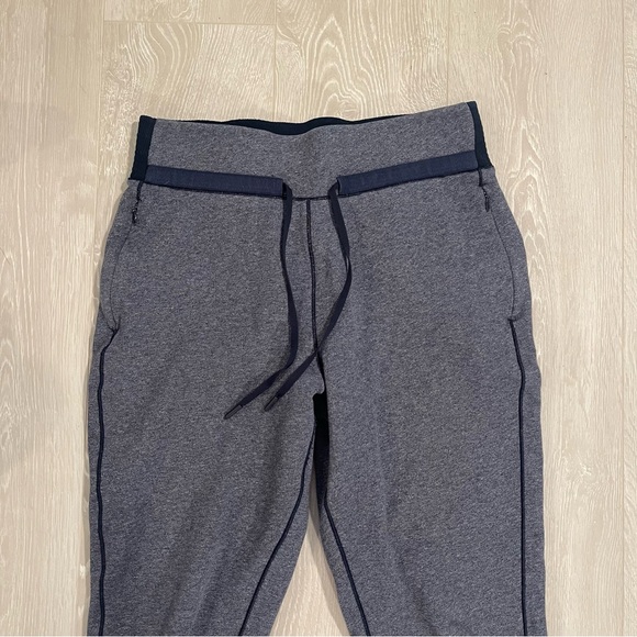 Lululemon Cool & Collected Jogger *28” Heathered Speckled True Navy size 8 - Picture 7 of 15